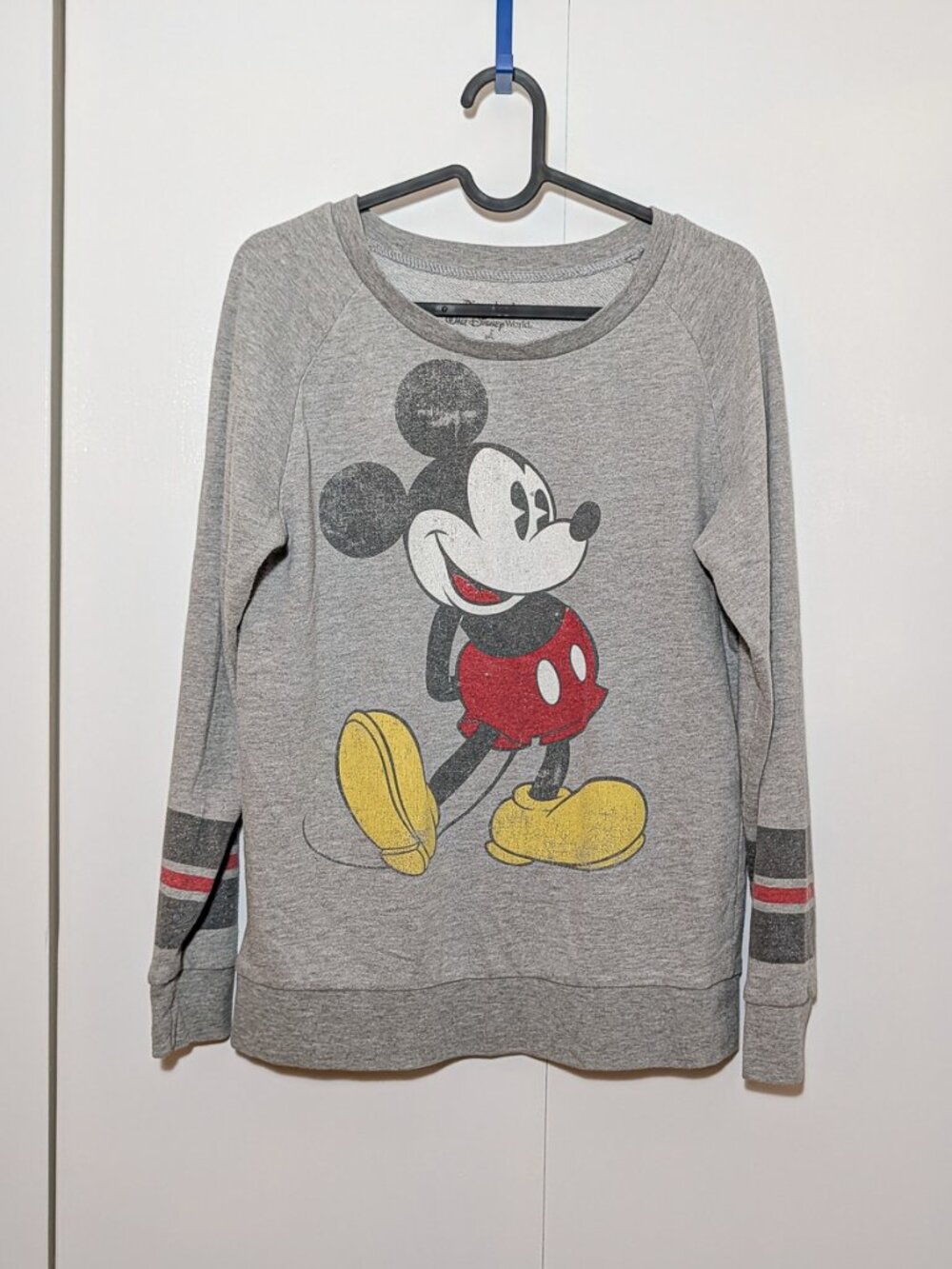 Comfy Mickey Mouse Sweatshirt - Gray
